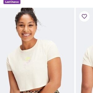 FABLETICS BABY CROP TOP NWT